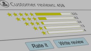 Google customer reviews star rating breakdown — how online reviews influence AI search recommendations